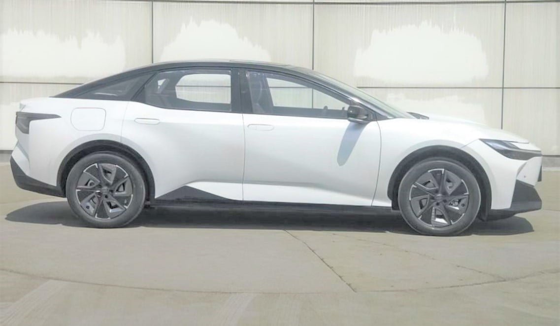 Toyota BZ3 electric sedan project revealed